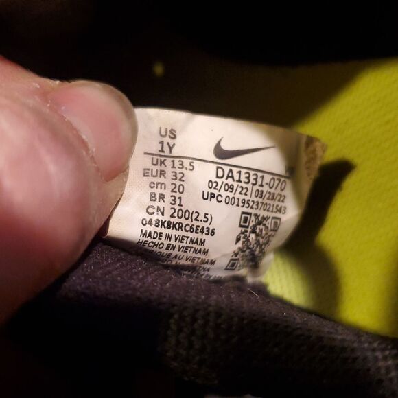 NIKE TIEMPO LEGEND SOCCER CLEATS DA1331-070 (1Y) PREOWNED - Picture 7 of 7